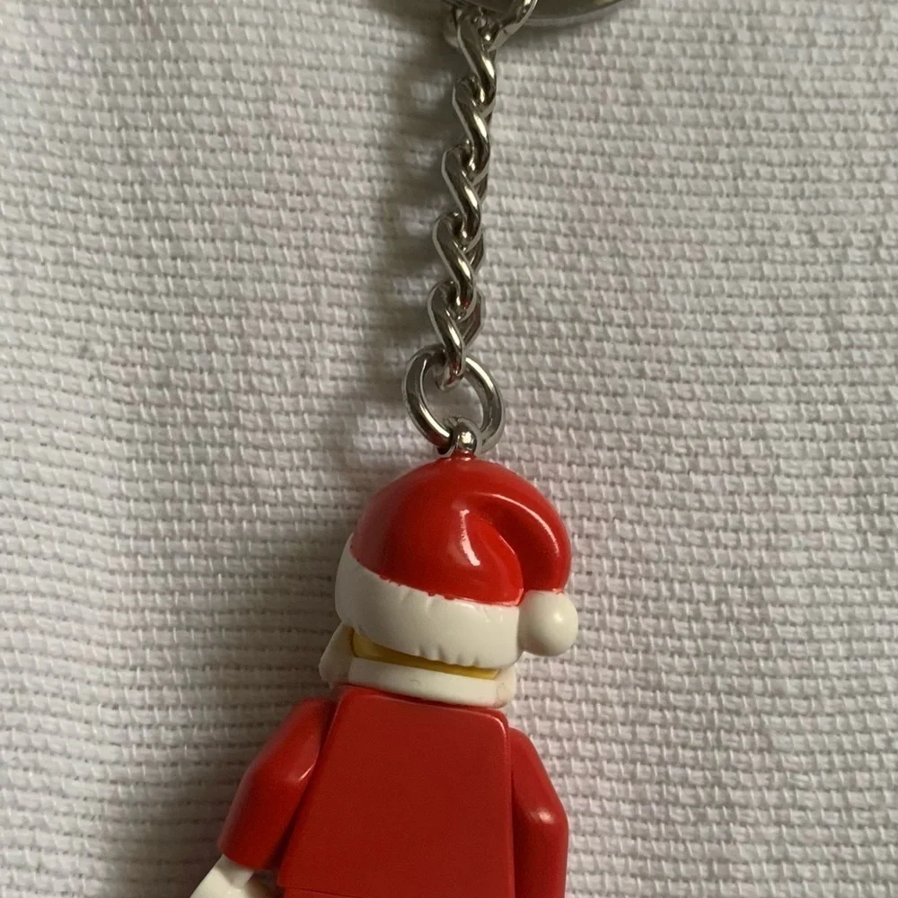 NWT Retired LEGO Santa Clause Key Chain